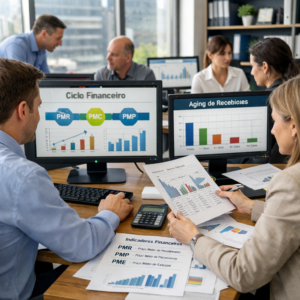 Como a Controladoria Lê o Ciclo Financeiro Antes de o Caixa Quebrar