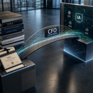 Controller e IA: por que o CFO estrategista já vale mais que um MBA no mercado atual